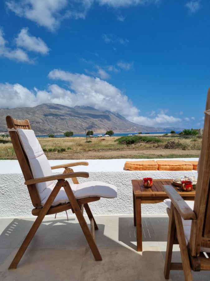 All Season Lovely Seafront Cottage Kissamos Exterior photo